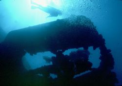Prop: Rio de Jenero Maru; Truk; Housed Nikon F, 24mm Nikk... by Rick Tegeler 